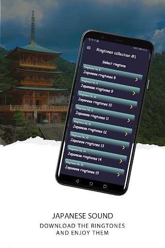 Ringtones, japanese sounds Screen 2