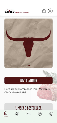 Android application Metzgerei Ohr screenshort