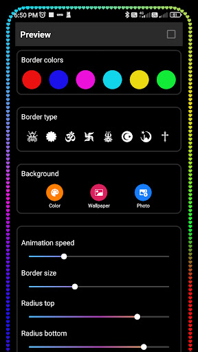 Mobile Edge Border Lighting