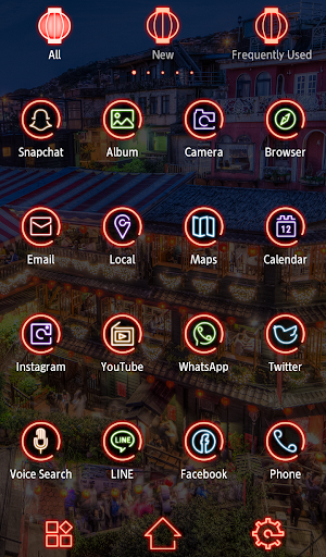 Scenery of Jiufen Theme Screen 3