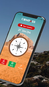 Real Compass: Direction Finder