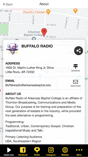 Buffalo Radio Screen 2