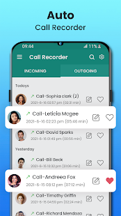 Phone Call Recorder 1.2.4 APK screenshots 1