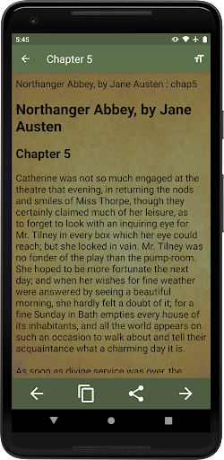 Novels & Books in English Screen 3