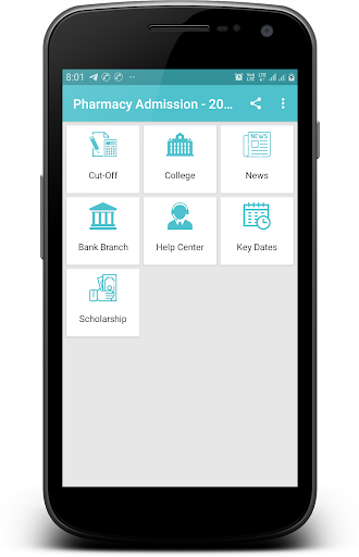 Android application B.Pharm Admission screenshort