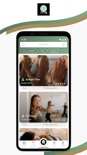 Ô Studio - Yoga Screen 2