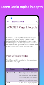 Captura 6 Learn ASP.NET android