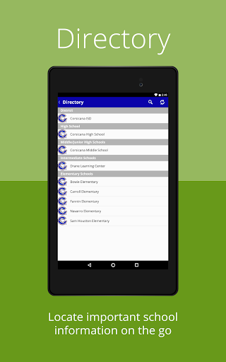 Corsicana ISD Screen 2