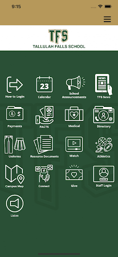 Android application Tallulah Falls School screenshort