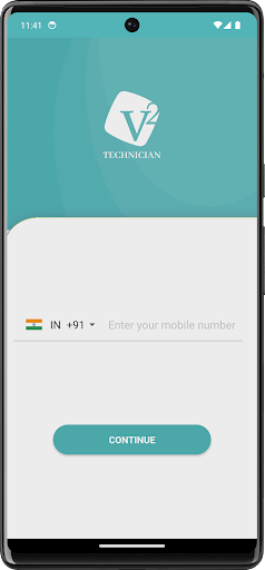 Android application Technician V square screenshort