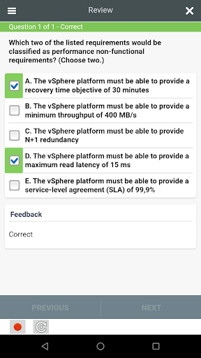 CQA All-in-One Exam Screen 3
