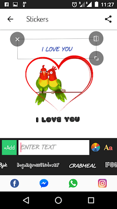 Love Chat Stickerのおすすめ画像3