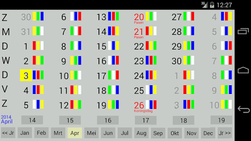 5 Ploegenkalender + GP pact Screen 2