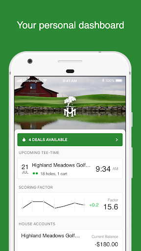 Highland Meadows GC Screen 2