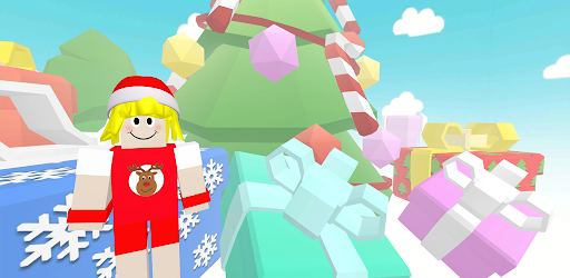 Christmas parkour sweet girl