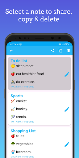Easy Notes - notes and lists