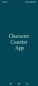 Character Counter App