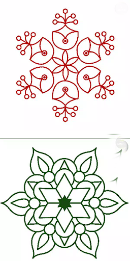 Android application Simple Rangoli Designs 2020 screenshort
