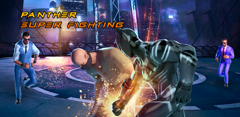 #1. Panther superhero city battle (Android) By: Bitbox Gamers