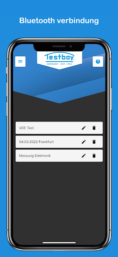Testboy Connect Screen 2