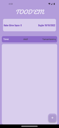 Android application TooD'em screenshort