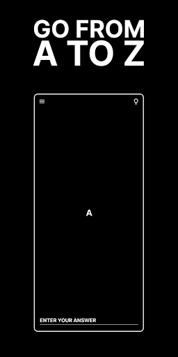 Android application A-Z – go from A to Z | riddles screenshort