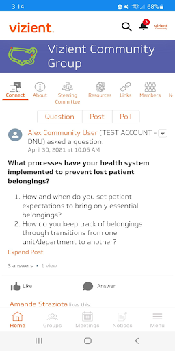 Vizient Community Screen 2