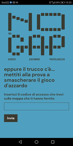 Android application NO GAP Scuole screenshort