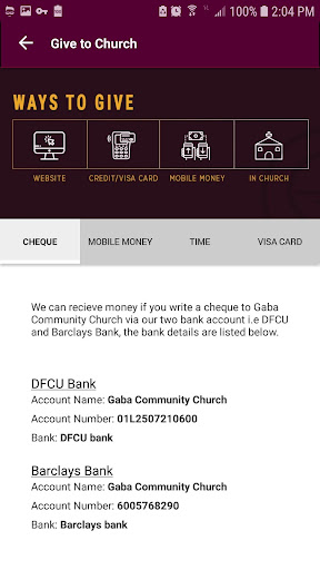 Gaba Community Church