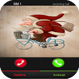 Santa Calling Fake Call prank icon