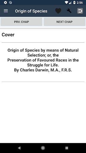 The Origin of Species book by Screen 3