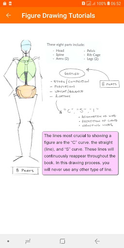 Learn Figure Drawing Tutorial Screen 3