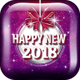 Happy New Year 2018 eCards icon