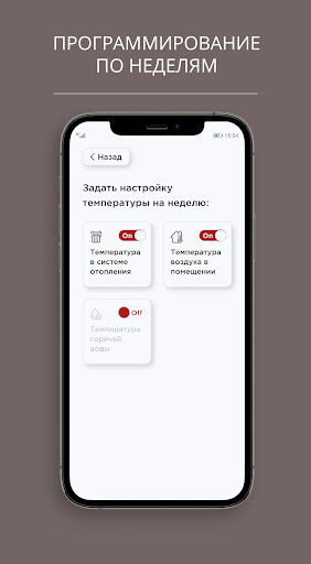 LEMAX Smart boiler Screen 3