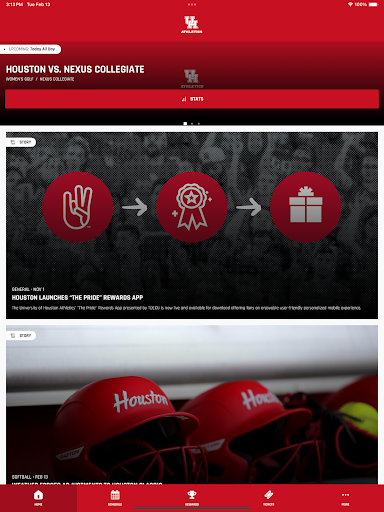 Screenshot of Houston Cougars