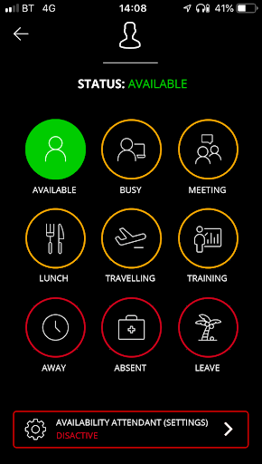 Android application veyo.live screenshort