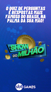 Imagens do jogo Show do Milhão 2014