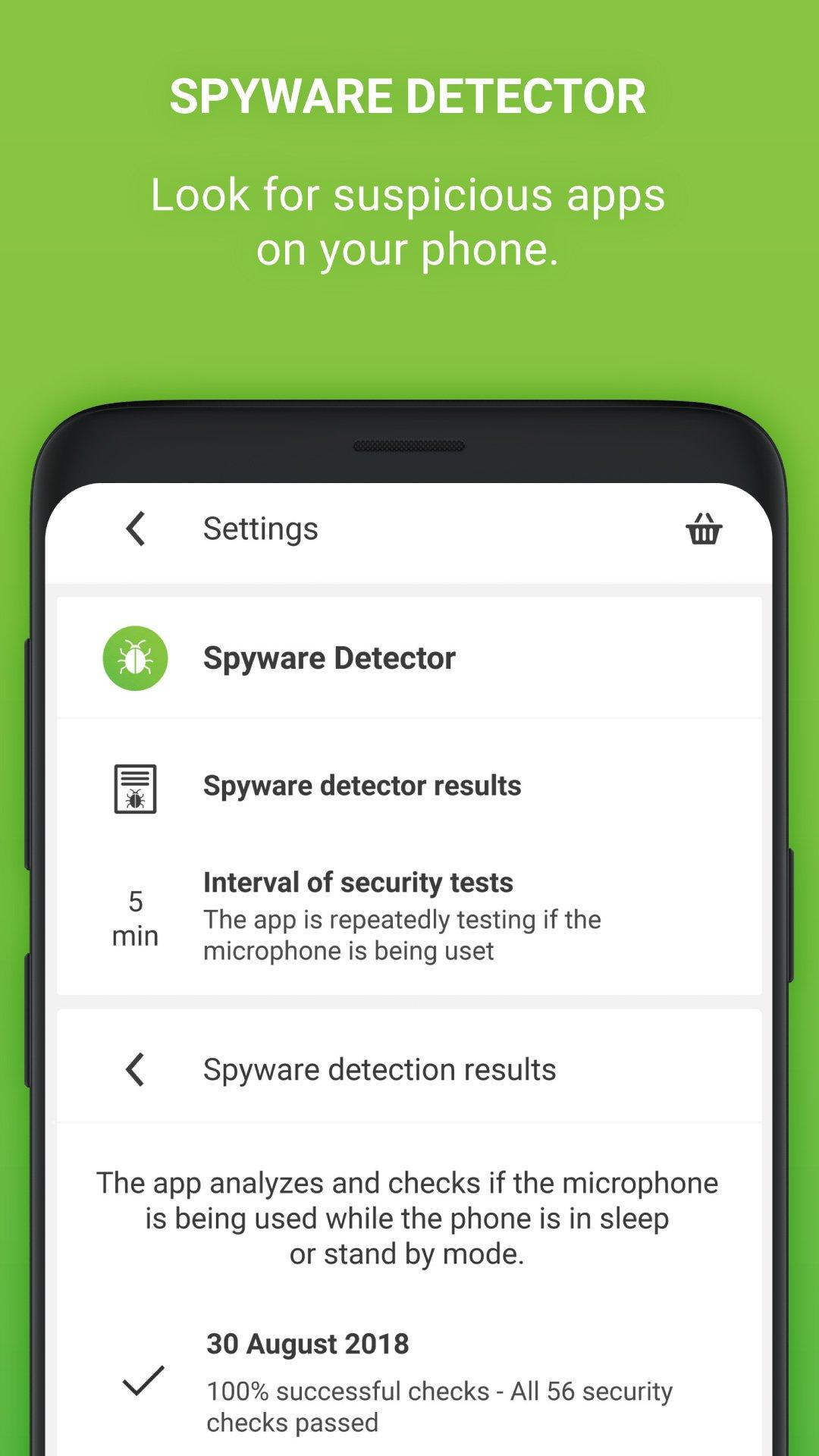 Android application Microphone Block Free -Anti malware & Anti spyware screenshort