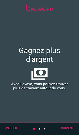 Android application Lavavo Washer screenshort