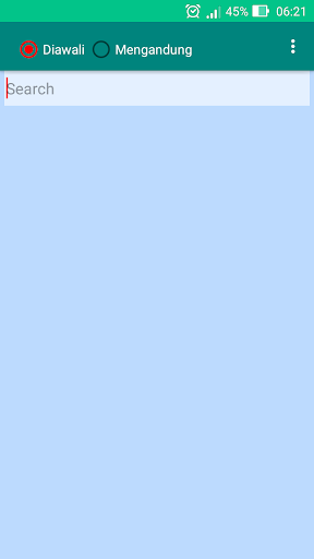 Android application Sinonim Kata screenshort