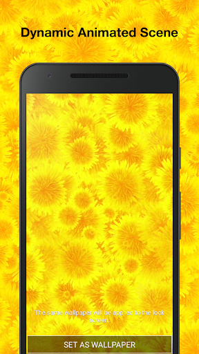Dandelion Live Wallpaper Screen 2