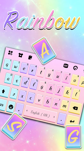 Colorful Rainbow Theme Screen 2