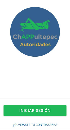 Android application ChAPPultepec Autoridades screenshort
