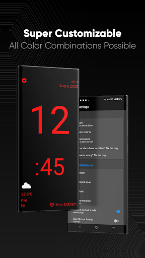 Screenshot of Huge Digital Clock Pro