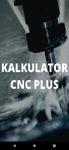 Android application Kalkulator CNC Plus screenshort