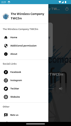 The Wireless Company TWCfm Screen 2