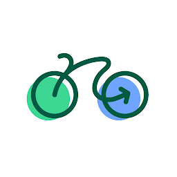 Gambar ikon Geovelo - Bike GPS & Stats