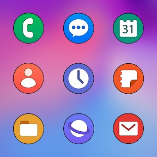 One UI Circle - Icon Pack Screenshot