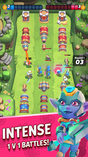 Android application Merge Rivals screenshort