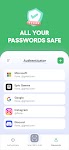 screenshot of Authenticator 2FA & Password